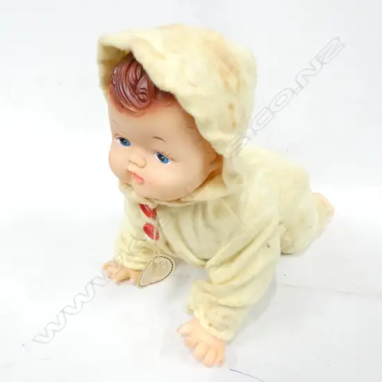 BATTERY OPERATED 'CALL ME BABY' DOLL  L. 270MM - IN ORIGINAL BOX